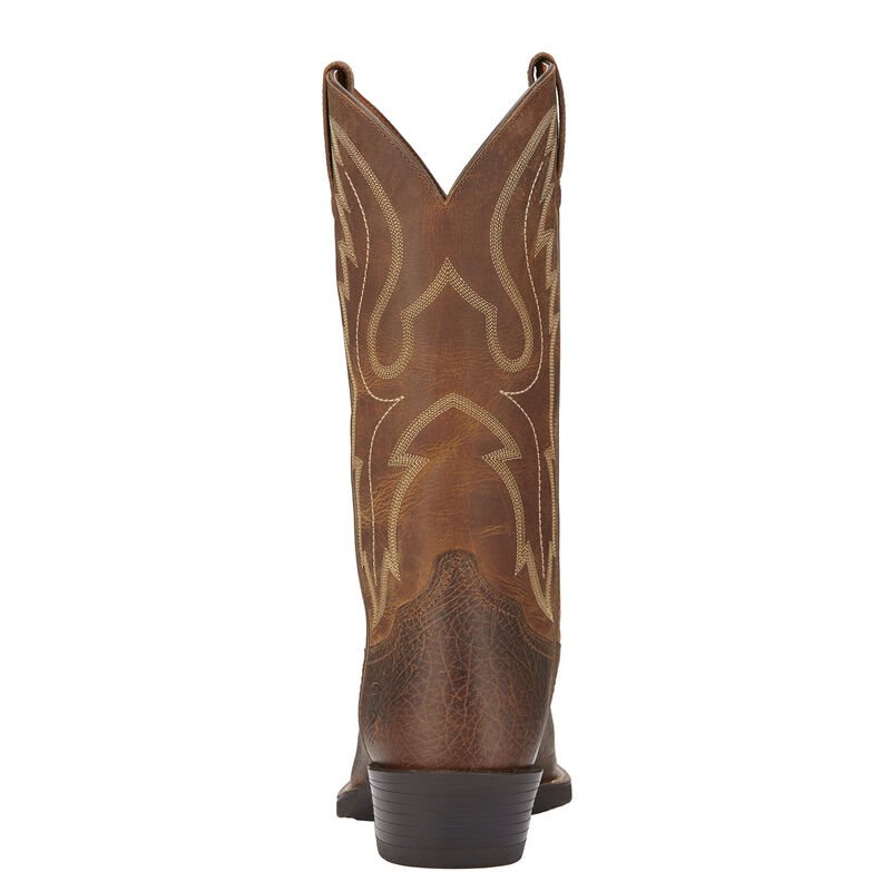 Ariat Sport R Toe Kahverengi Western Csizma Erkek (39940-251)